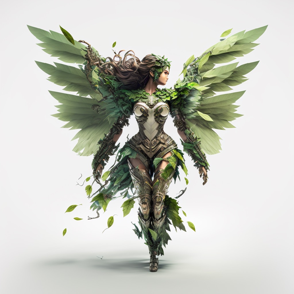 Angel creature card art