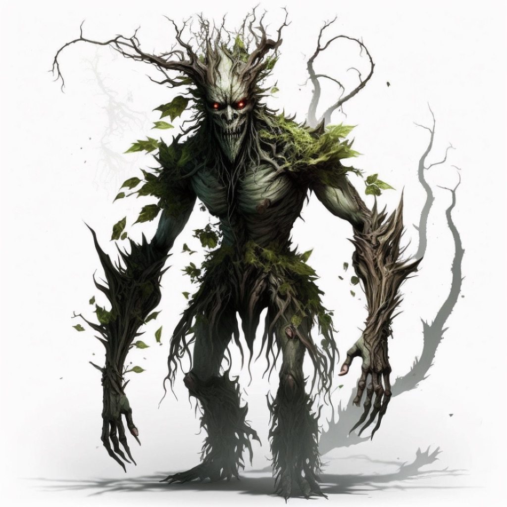 Demon creature card art