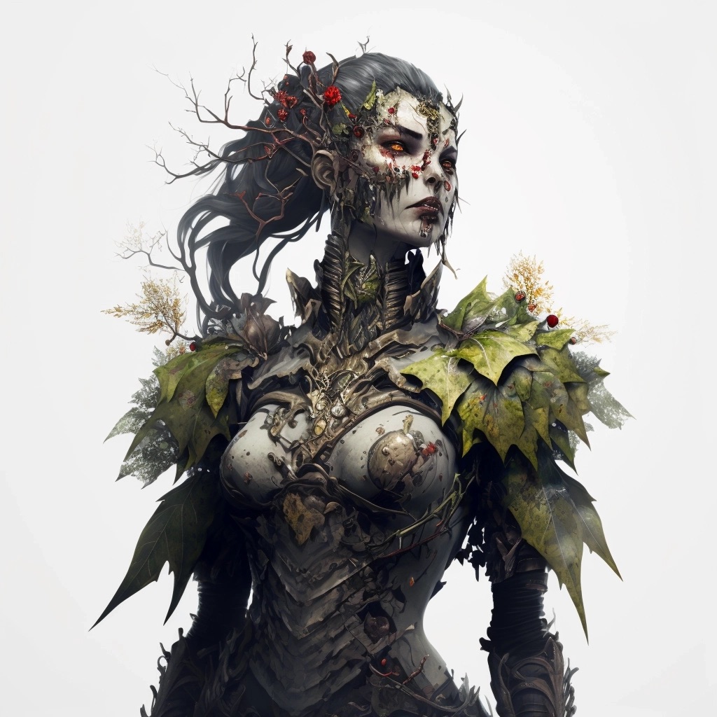 Undead creature card art